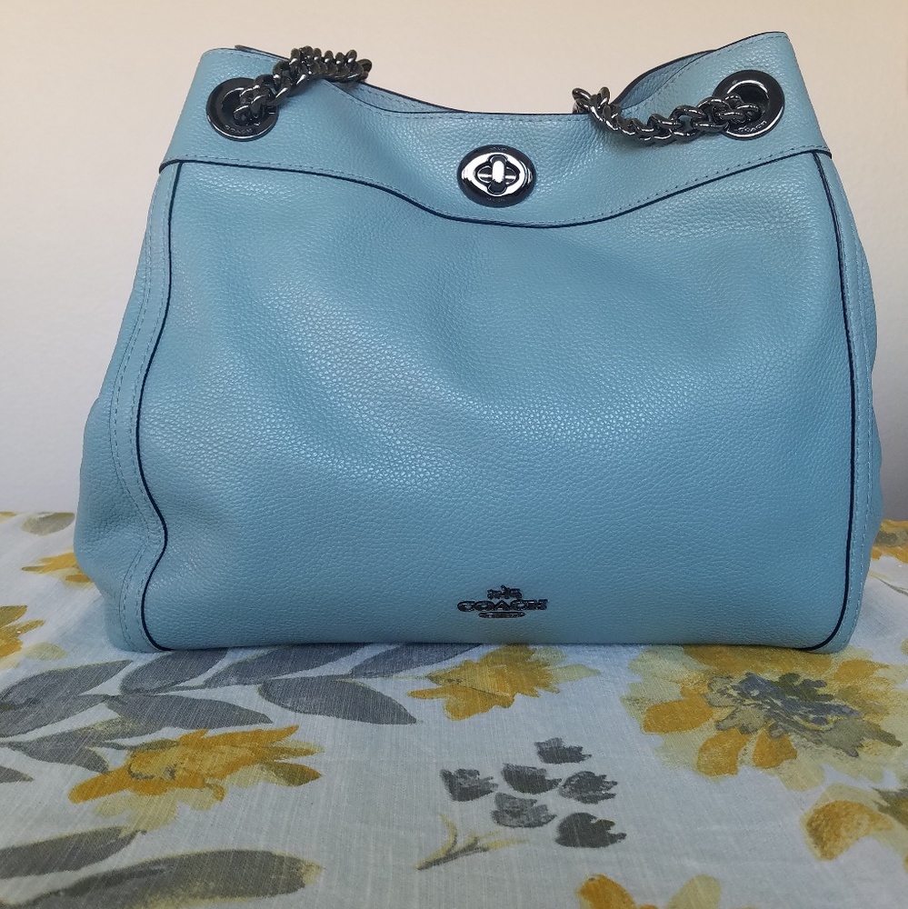 Coach Turnlock Edie Shoulder Bag